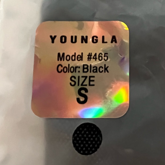 YoungLA 465 Superhero Compression Tee, Black, Size Small, NWT - Picture 3 of 9